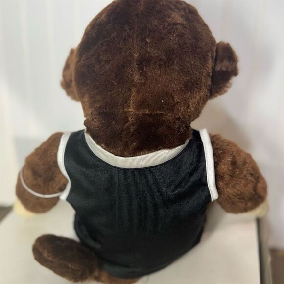 Build-A-Bear Workshop BABW Basketball Monkey Plush Toy 16” Jersey Outfit #00 - Picture 3 of 3